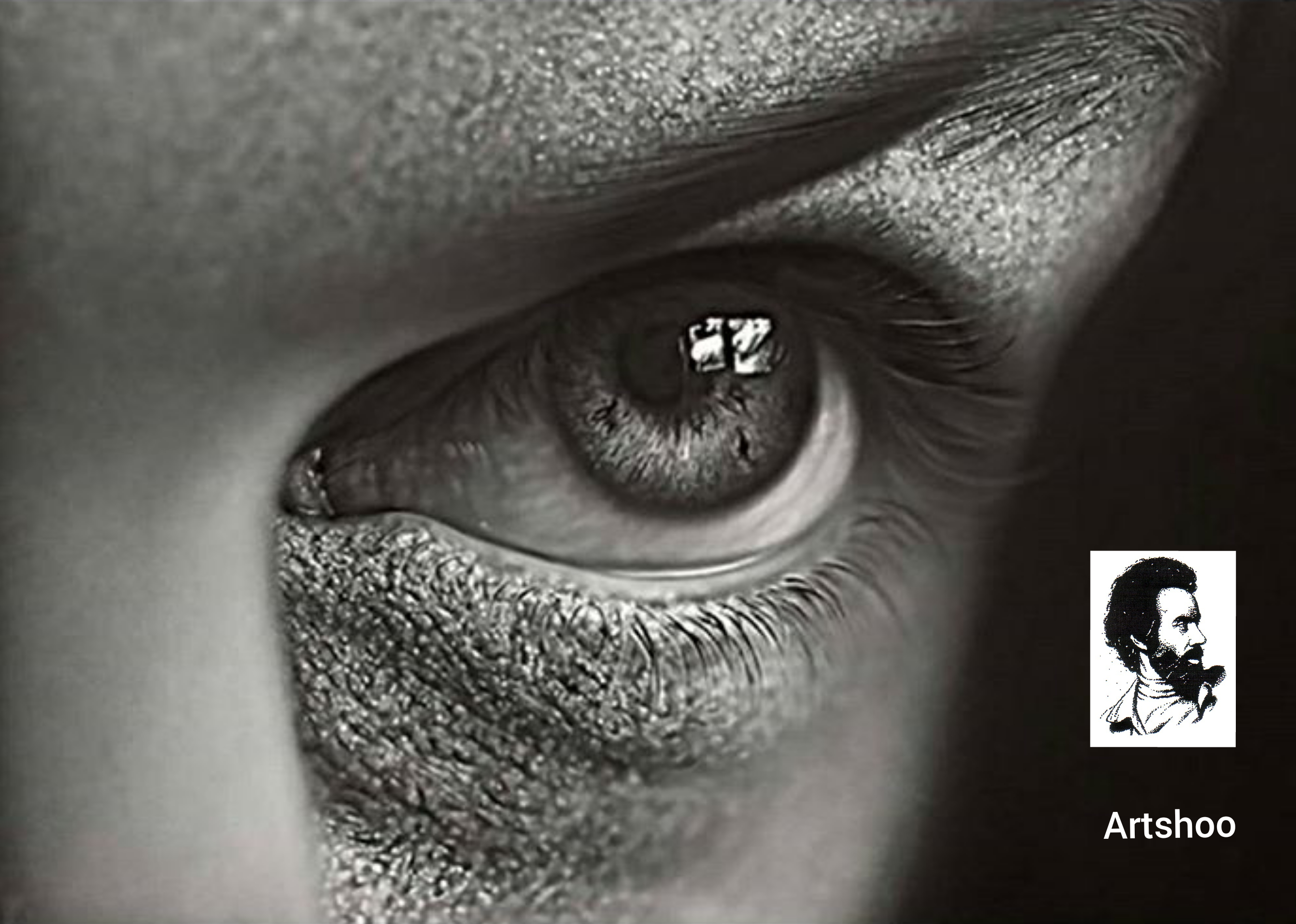 مدل سیاه قلم اورژینال